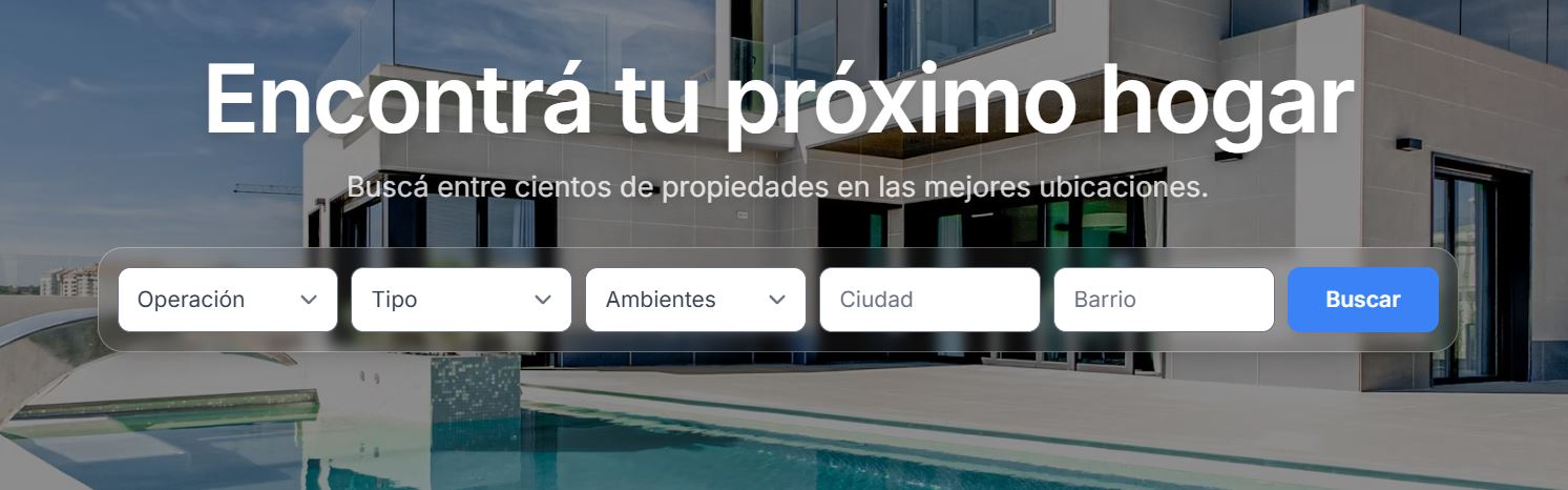Un buscador como el de los grandes portales — diseño 1